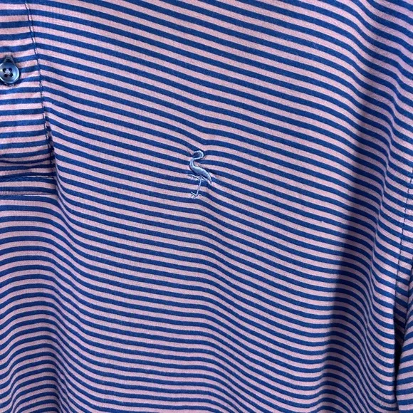 TailorByrd Men’s Striped Polo Shirt; Size: XXL - Picture 2 of 4
